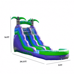 purple204 1713134573 Purple Tropical 16-Foot Water Slide
