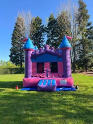 Pink Bounce house